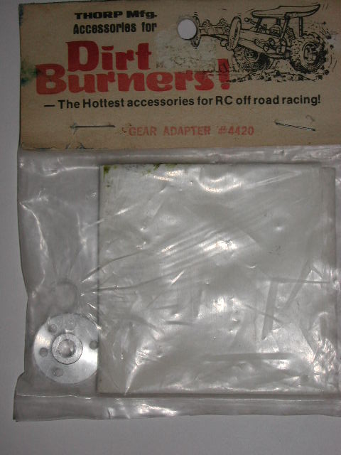 Thorp Dirt Burners Tamiya Sand Scorcher Gear Adapter